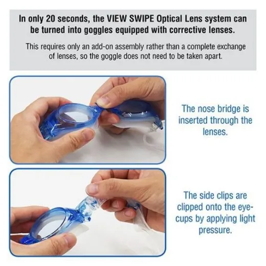 View swimming goggles VC570AS SWIPE excl. diopters VC580AS SWIPE