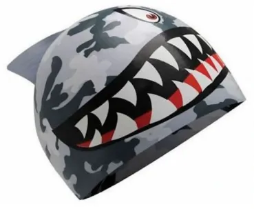 TYR Kinder Badekappe Shark Fin junior LCSJSHRK