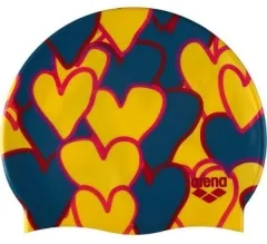 Arena Badekappe Print Fancy Black 94168-23